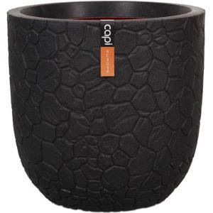 Capi Nature Clay pot S 35x35x34cm Zwart bloempot