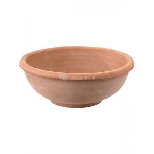 Terracotta Con Bordo Ciotola bowl M 60x22 ronde terracotta schaal